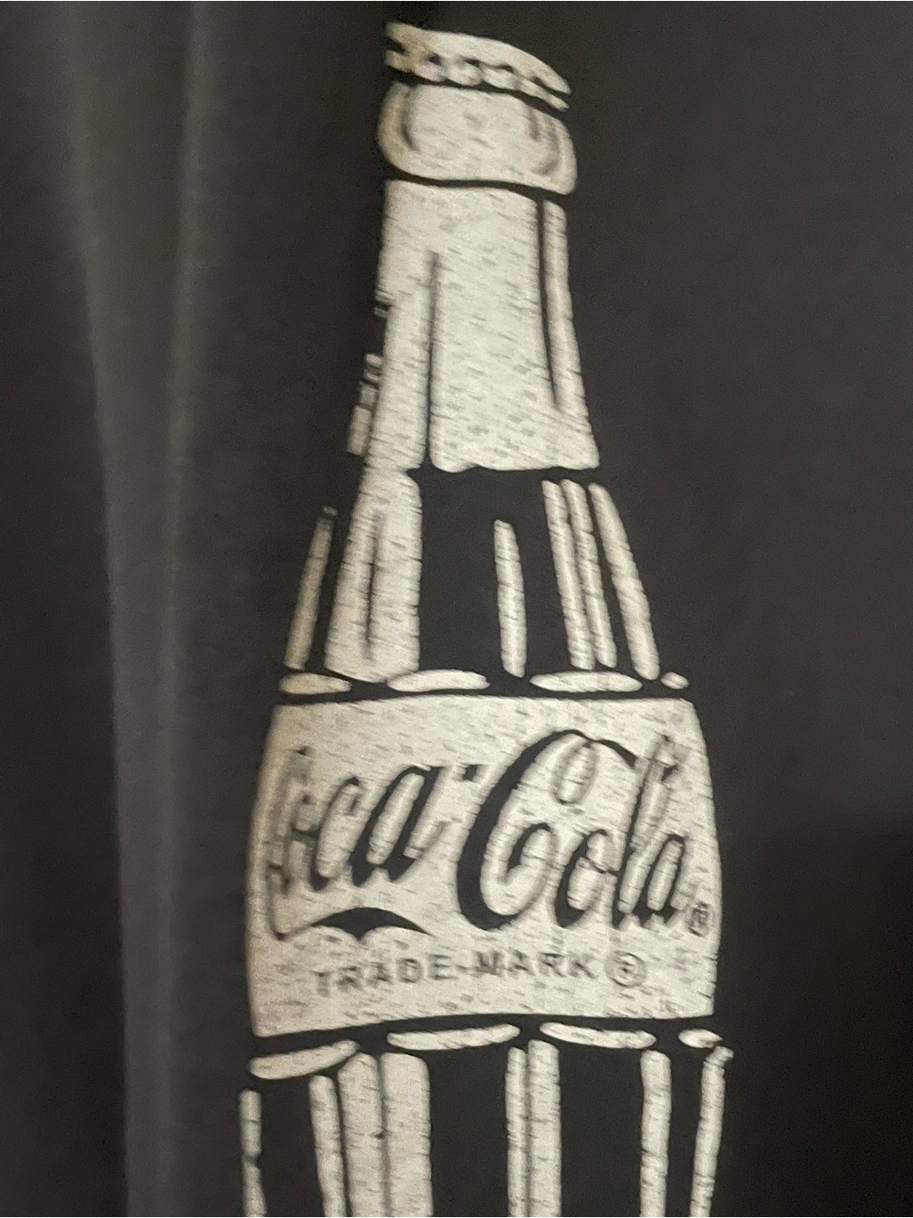 Coca Cola Black Logo Crewneck Sweater - Picture 3 of 4